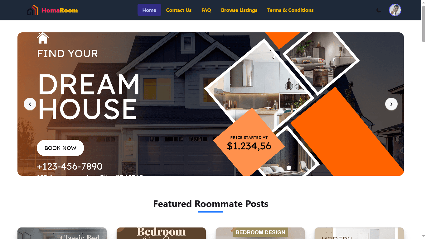Homa Room Finder